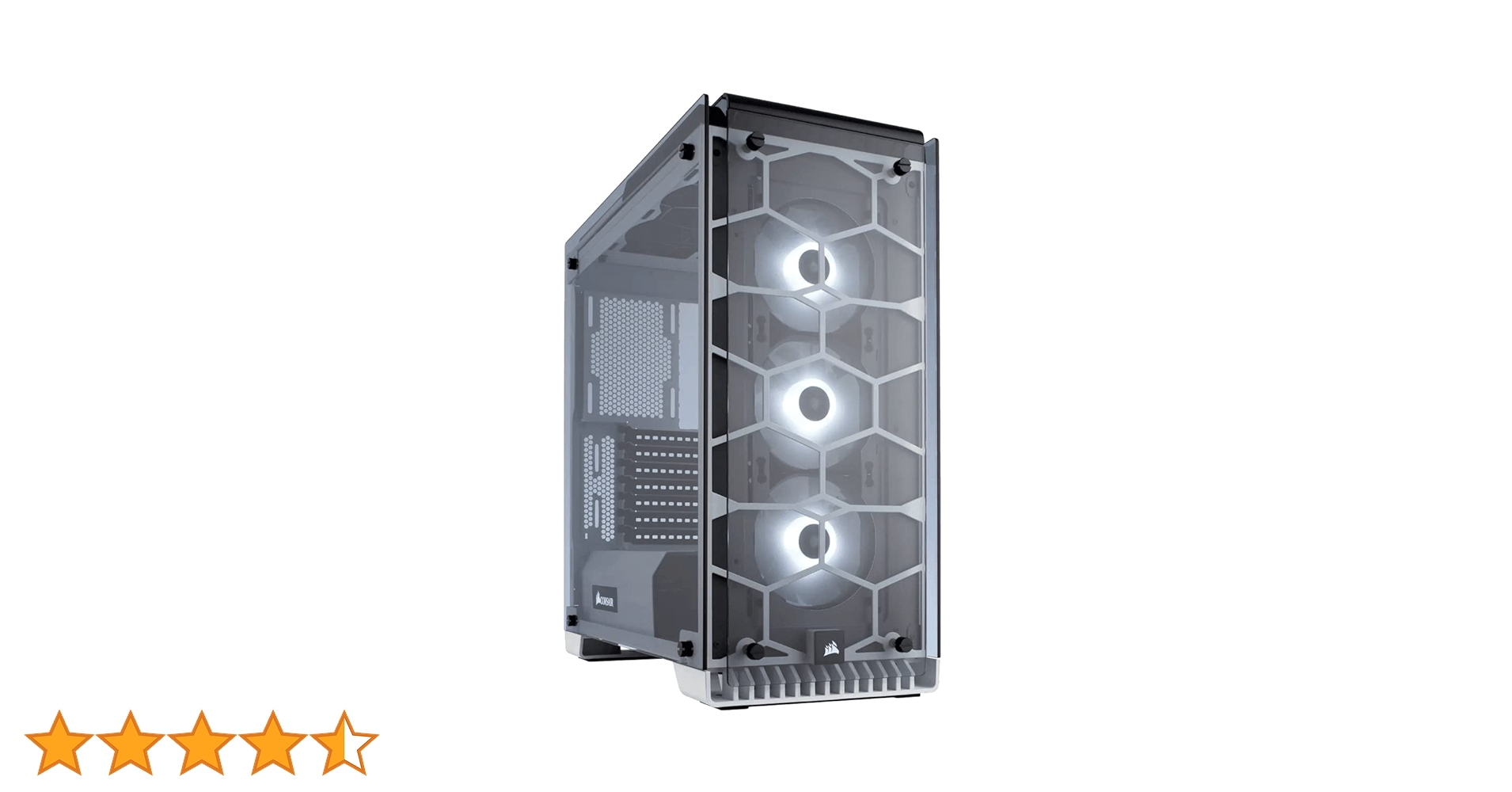 Corsair Crystal 570X WHITE RGB ミドルタワー型PCケース CS6921 CC-9011110-WW n5ksbvb Amazon | Corsair Crystal 570X WHITE RGB ミドルタワー型PC